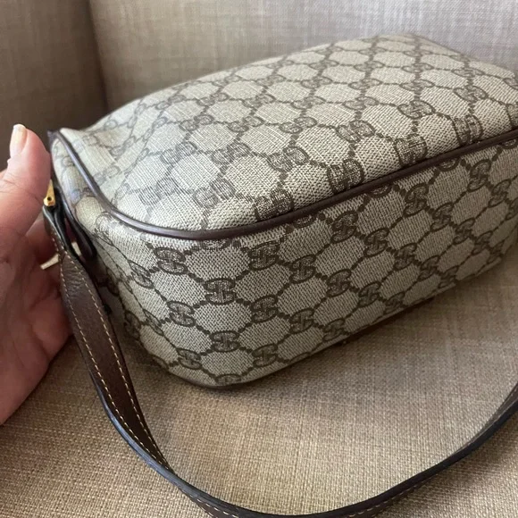 Authentic Gucci vintage web sherry line crossbody bag 89.02.032 (R09) - Picture 5 of 16